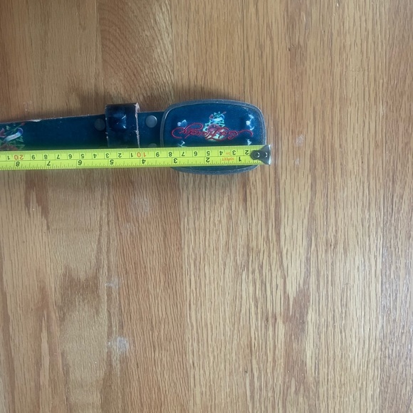 Ed Hardy Handmade Leather Belt - Picture 9 of 10